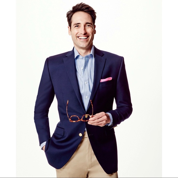 NWT Ralph Lauren 100% Wool Navy Blazer - Picture 2 of 5